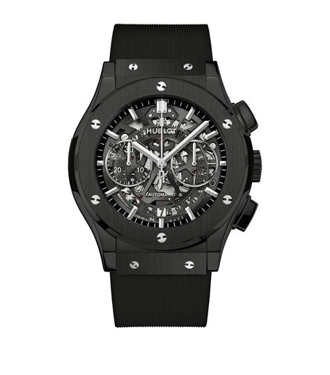 hublot black magic weight|Hublot aerofusion black magic.